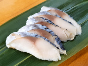 Frozen Shimesaba Kobujime (Marinated Mackerel) Large Size