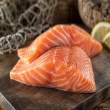 Load image into Gallery viewer, Atlantic Salmon Portion Cut SUSHI QUALITY
