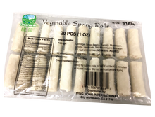 Load image into Gallery viewer, Frozen Vegetable Harumaki (Spring Rolls) 20PC/PK
