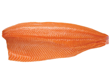 Load image into Gallery viewer, Frozen Salmon Fillet SUSHI QUALITY around 4-4.5LB/PC
