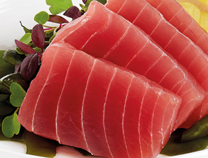 Frozen YF Tuna Saku SUSHI QUALITY 1LB/PC