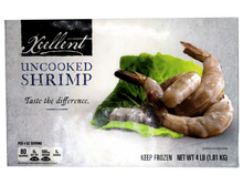 Load image into Gallery viewer, FZ Black tiger shrimp HLSO 4LB/PK
